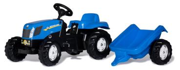 rollyKid New Holland T 7040 mit rollyKid Trailer