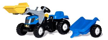 rollyKid New Holland T 7040 mit rollyKid Lader und rollyKid Trailer