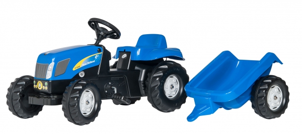 rollyKid New Holland T 7040 mit rollyKid Trailer