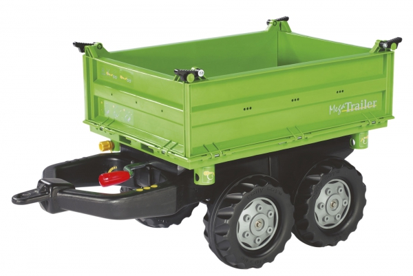 rollyMega Trailer Deutz grün