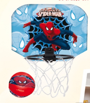 Spiderman Soft Basket Set mit Softball