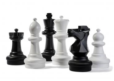 Freiland-Schachfiguren-Set, groß
